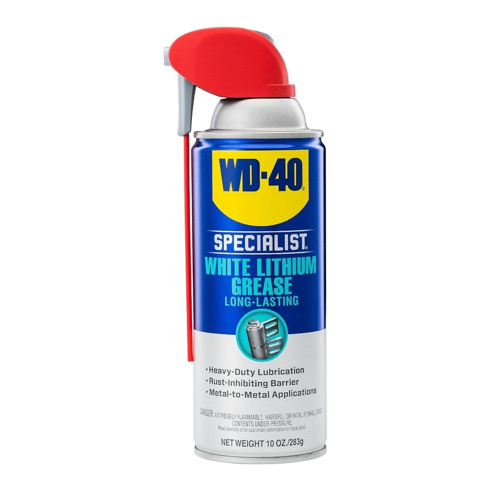WD-40 Specialist White Lithium Grease Spray Long Lasting 10 Oz Pack of 6 NEW