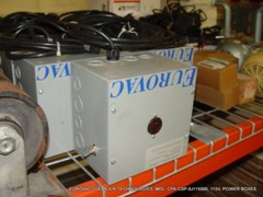 EUROVAC CLEAN AIR TECHNOLOGIES CPA-CSP-0J115000 115V POWER BOXES FREE SHIPPING