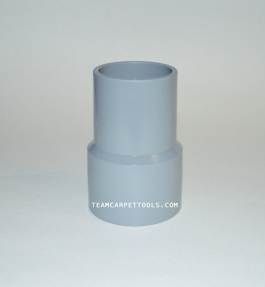 Carpet Cleaning Vacuum Hose Vinyl Cuff / Connector 2 inches Threaded x Slip-On