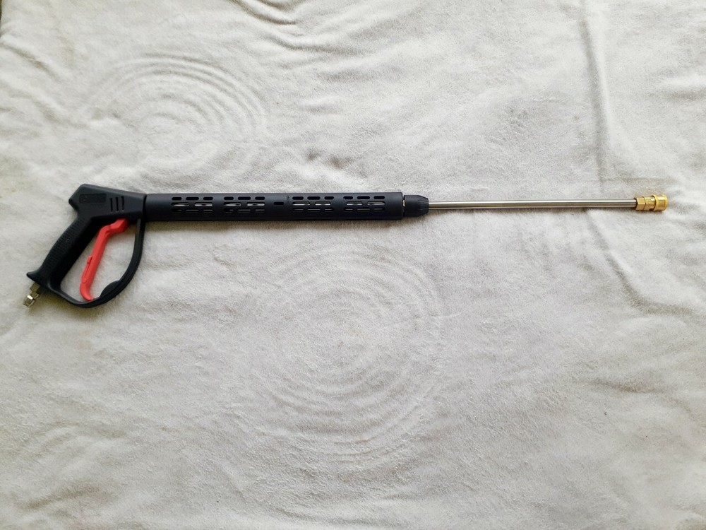 Pressure Washing Gun with Fittings, 36′ Lance, 8gpm, 4000psi, 250 degree water