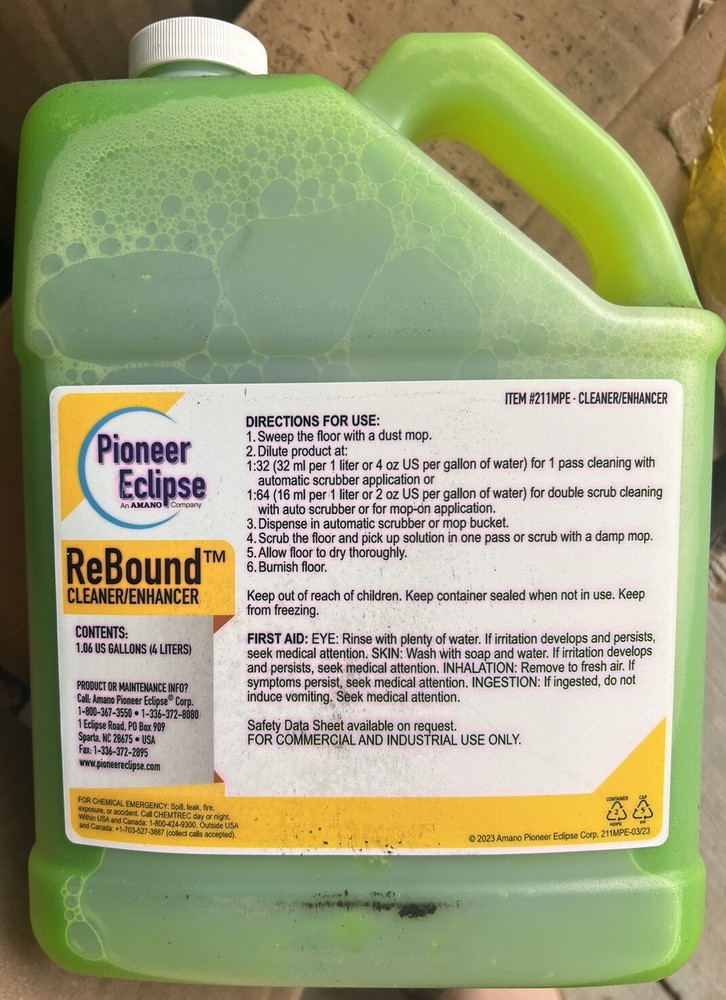Case Of 4 Containers Of Pioneer Eclipse Rebound Cleaner/Enhancer
