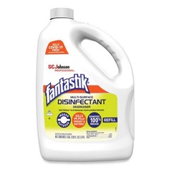 Fantastik Multi-Surface Disinfectant Degreaser, Pleasant Scent, 1 Gal, 4/CT
