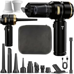 Cordless Handheld Car Vacuum 22000Pa Portable Cleaner Air Duster 4 In 1