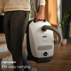 Miele Classic C1 Pure Suction Bagged Canister Vacuum, Graphite Grey – Portabl…