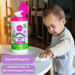 All-Purpose Cleaning Wipes Lavender Scented Baby Safe Gentle Formula 75 Count US