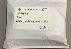Arm Assembly Kit RT 56382854 For Clarke, Advance, and Viper (b191)