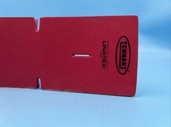 Tennant – Front Squeegee Blade – Linatex Red #386283
