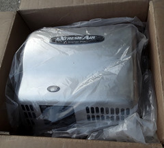 American Dryer ExtremeAir Hand Dryer 1500W Commercial Automatic Electric GXT9-SS