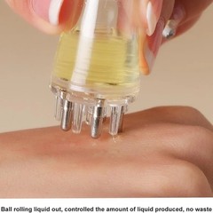 Scalp Applicator Hair Regrowth & Styling Solution Guide Comb Head Oil Roller