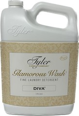 Tyler Gallon Glam Wash Laundry Detergent, Diva 128 Fl Oz (Pack of 1), Clear