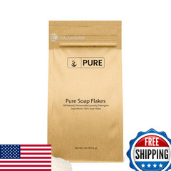 Pure Original Ingredients Soap Flakes 2 Lb Tallow Based Homemade Laundry