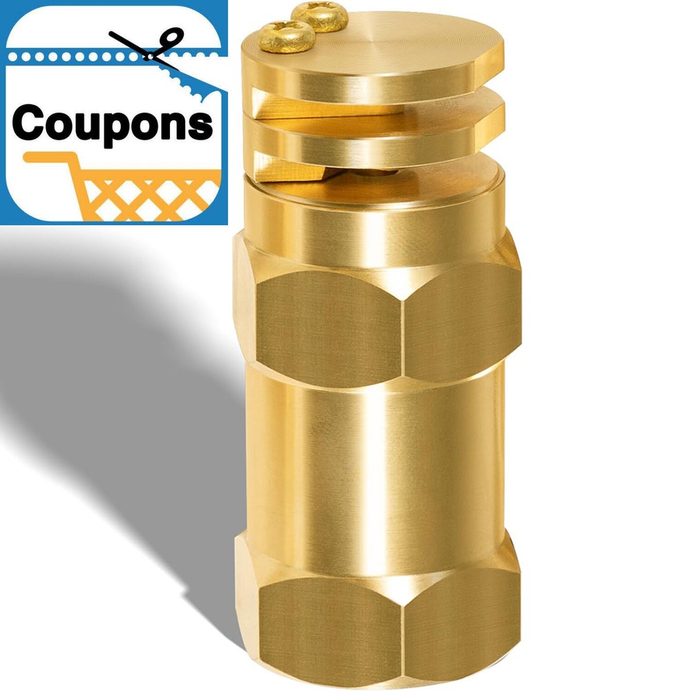 Boomless Spray Nozzle 1/2″ FPT #5 Orifices (90° & 180° Caps) 40 PSI 2.0 GPM