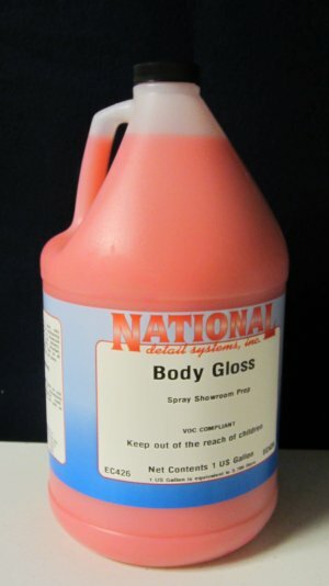 NDS CASE of 4 (Spray) Body Gloss W/Teflon) Show Room Shine Case 4 Gal. by NDS
