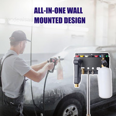 Pressure Washer Gun Holder -Trumlandy Foam 6.65 x 10.51 x 2.72 inches, Black