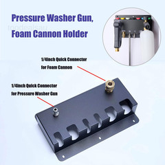 Pressure Washer Gun Holder -Trumlandy Foam 6.65 x 10.51 x 2.72 inches, Black
