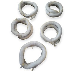 PIG Oil-Only Absorbent Boom 3″ x 10′ Set of 5