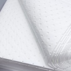 Heavyweight Oil Absorbing Pads,White Absorbing Heavy Weight Oil-Only Absorben…