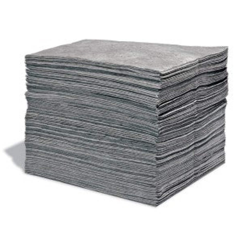 SpillTech GP-S Universal Contractor Grade Absorbent Pads – Pack of 200