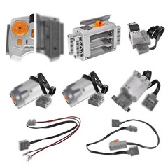 9 in 1 Motor Power Function Set,Equipped with Powerful High-Torque High-Speed…