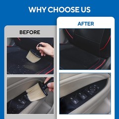 Car Detailing Brush, Automotive Interior Dusting Brush, Soft Car Size: 1PCS-B