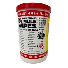 Heavy Duty Cleaning Wipes 10×12 Inches 72 Count Pack of 2