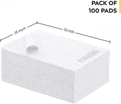Spill Ready Oil Only Absorbent Pads 15″ x 20″ – 100 Pack – Absorb upto 28 Gal.