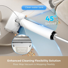 HABIUBIU Wet Dry Vacuum Cleaner, Cordless Mop Combo White A30 Air 02