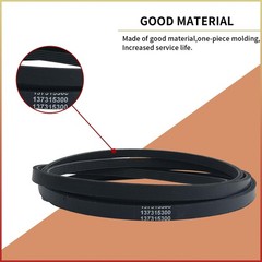 137315300/134719300 Dryer Drum Drive Belt – Replacement Part Exact Black