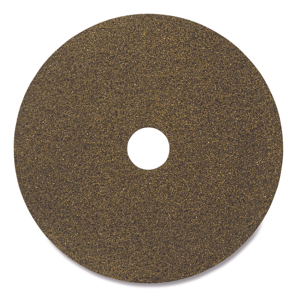 Black Diamond 1500 Grit Diamond Pad, 20 Diameter, Black/Yellow, 2/Carton
