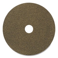 Black Diamond 1500 Grit Diamond Pad, 20 Diameter, Black/Yellow, 2/Carton