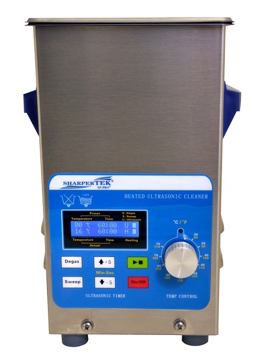 SharperTek 2.5 Liter Ultrasonic Heated Cleaner Dental Or Jewelry XPS120-2.5L