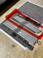 Nilfisk-Advance CONVERTAMATIC 32 inch channel weldment 172-0582 (SET OF 3)