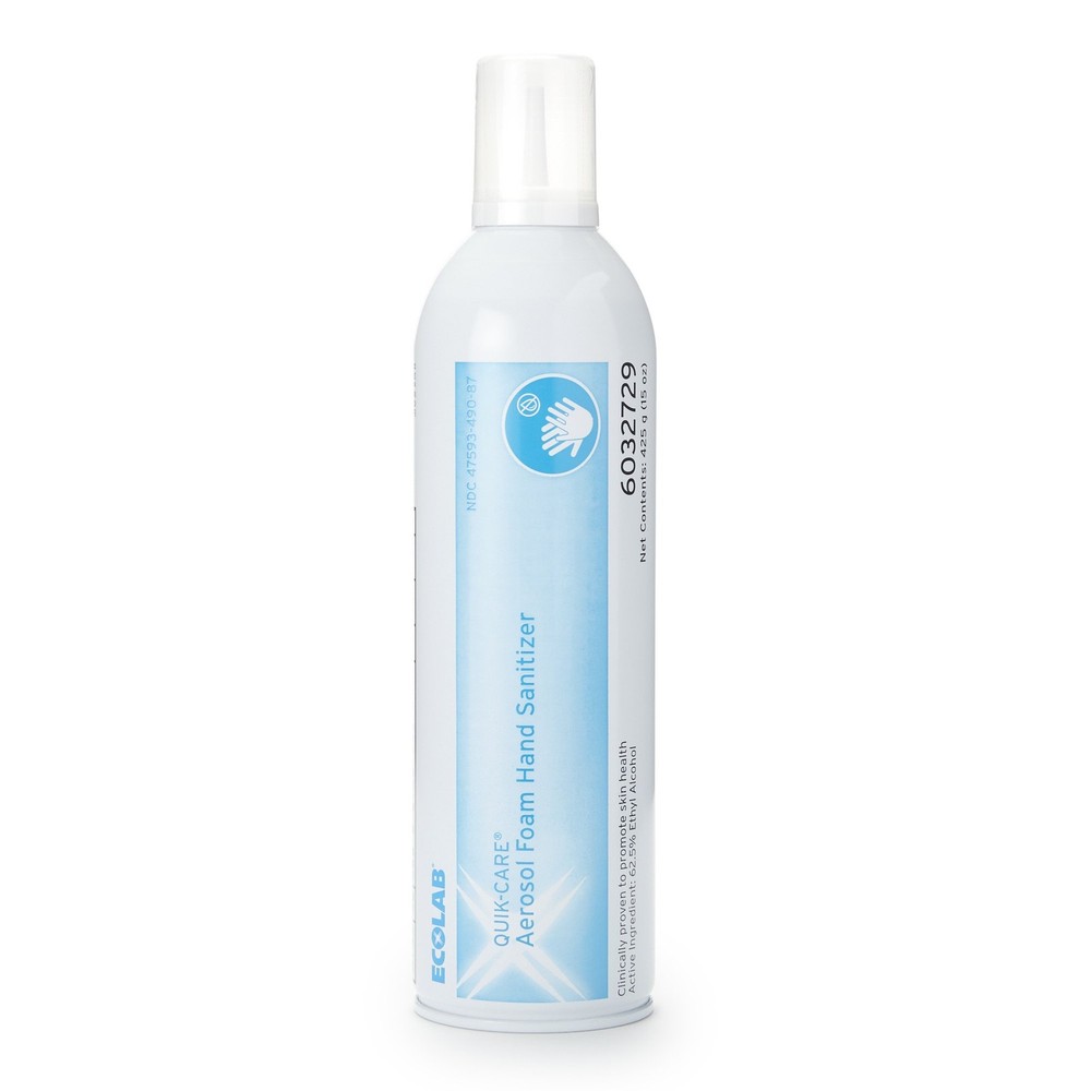 Quik-Care Ethyl Alcohol Hand Sanitizer 15 oz. Aerosol Can 12 Ct