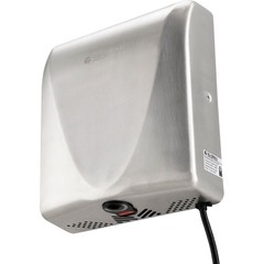 Global Industrial High Velocity Automatic Thin Hand Dryer ADA Brushed Stainless
