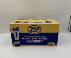Zep TFHSU-3- 2500PL Touch-Free Motion Hand Dispenser 84.54-oz New