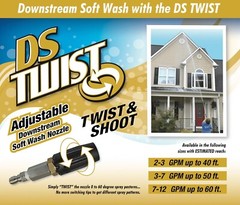 X JET M5 DS Twist Adjustable Nozzle for 7-12 GPM Pressure Washer X-Jet 8 9 10 11