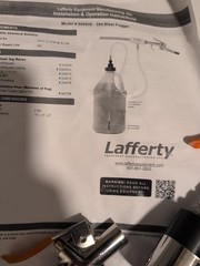 Lafferty LAVO Fogger Mister Pneumatic Model 950600 394 Blast Fogger