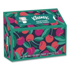 Kleenex 38586CT 6.8″ x 9″ 1-Ply Hand Towels in a Pop-Up Box – White (6/CT) New