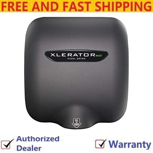 Excel Dryer XL-GR-ECO XLERATOR Hand Dryer Textured Graphite Cover 110-120V