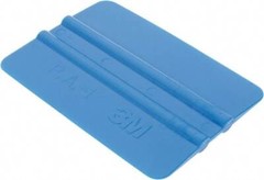 25 Pack 3M 7100038651 (Model PA1-B) Blue Hand Applicator Squeegees