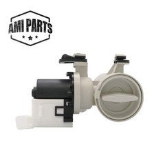 wpw10730972 W10130913 Washer Drain Pump Assembly Compatible White and Black