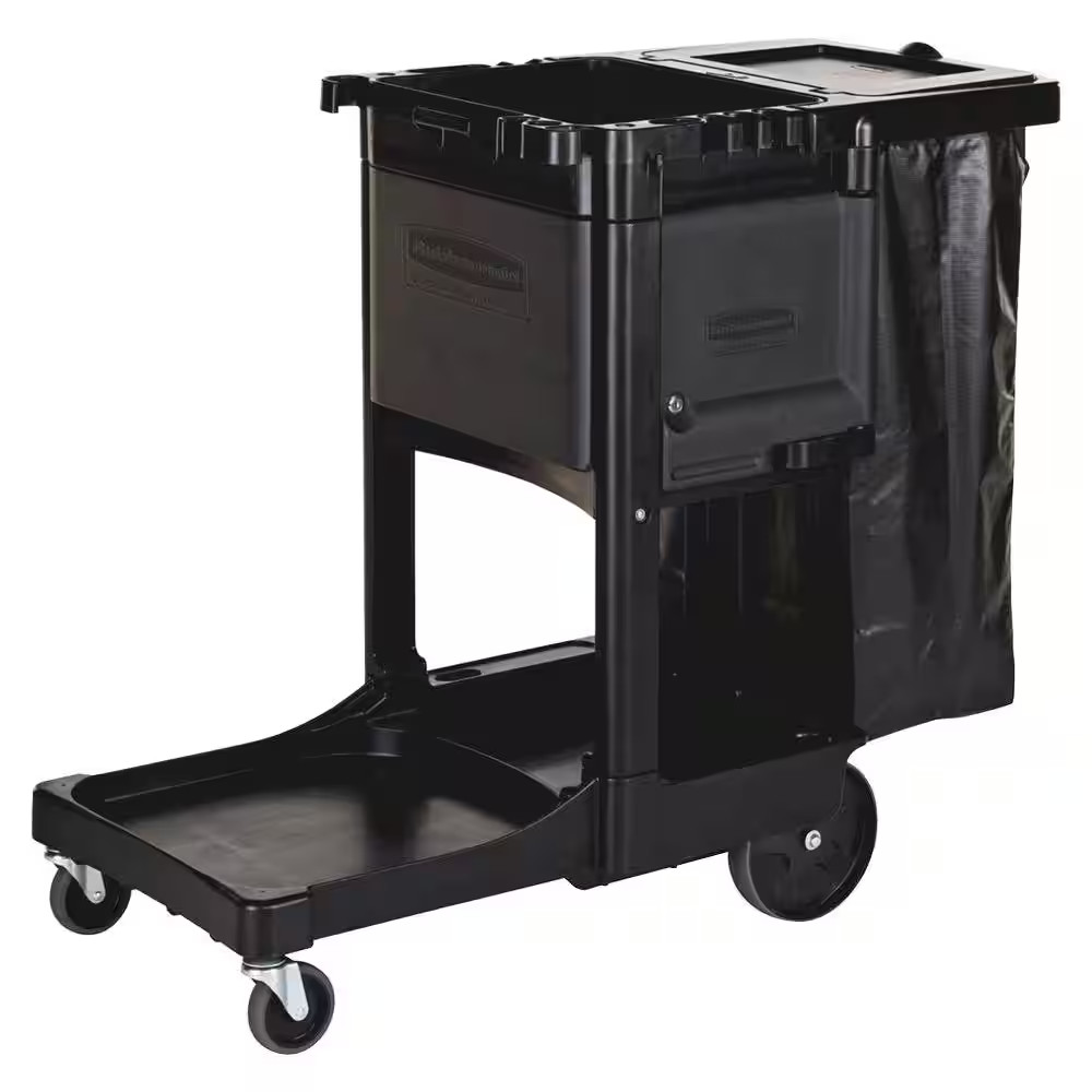 21.8 In. X 46 In. X 38 In. Executive Janitor Cleaning Cart