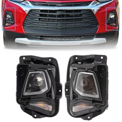 Headlight Assembly for 2019-2021 Chevy Blazer HID Xenon Clear Lens Left+Right