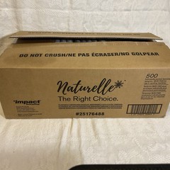 Impact 25176488 Naturelle Regular Tampons (500/Carton) New