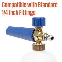 Westinghouse Foam Cannon for Pressure Washers – 3600 Max Cannon, Blue