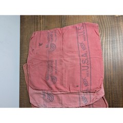 Lot of 5 Used Red Vintage Mechanic Shop Rags Kex Mechanics Laundry Made USA