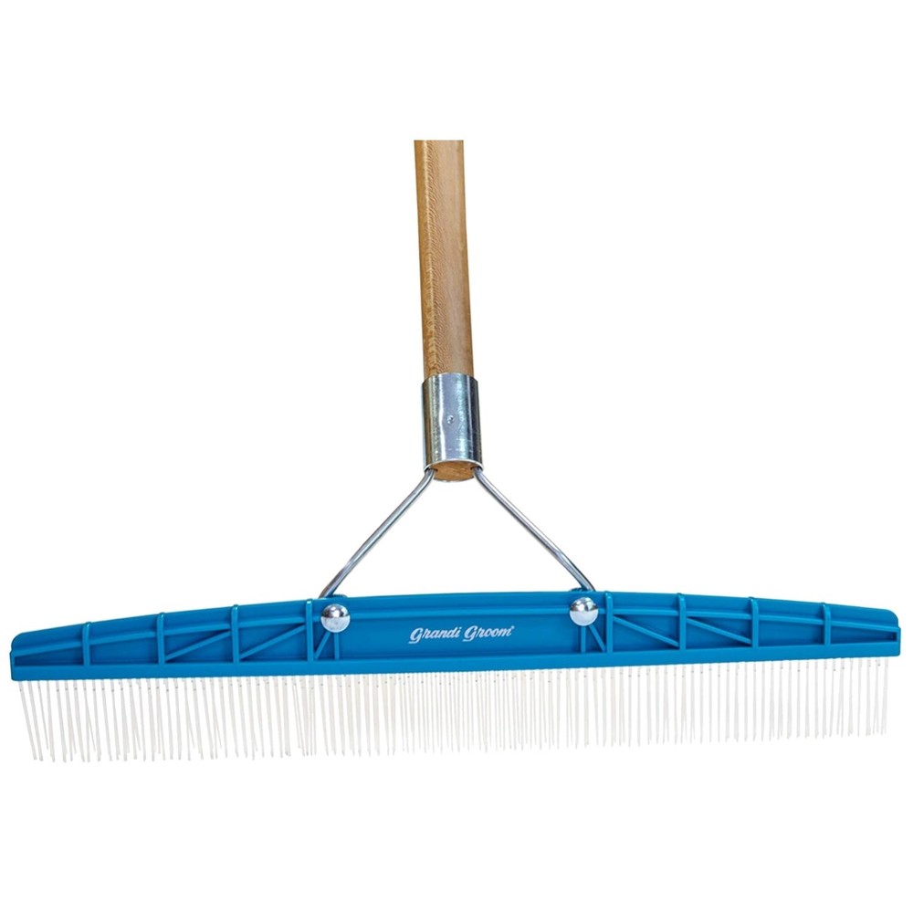 Efficient Pet Hair Removal Rake – Blue