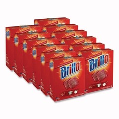 Brillo 23318 2.5″ x 3″ Steel Wool Soap Pads – Gray/Pink (12/Carton) New