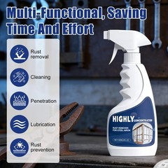 2Pcs Heavy Duty Rust Removal for Metal,Highly Concentrated Steel Rust Remover…