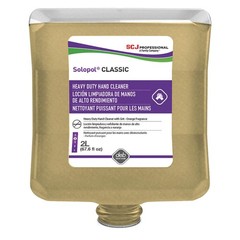 DEB SOL2LT Hand Cleaner,Beige,2 L,Orange,PK4 52VR37